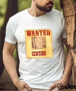 Donald Trump Wanted Sedition 2023 shirt