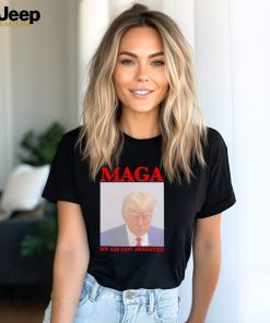 Donald Trump mugshot MAGA my ass got arrested shirt