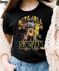 Donovan Mitchell Basketball Player Vintage Tee