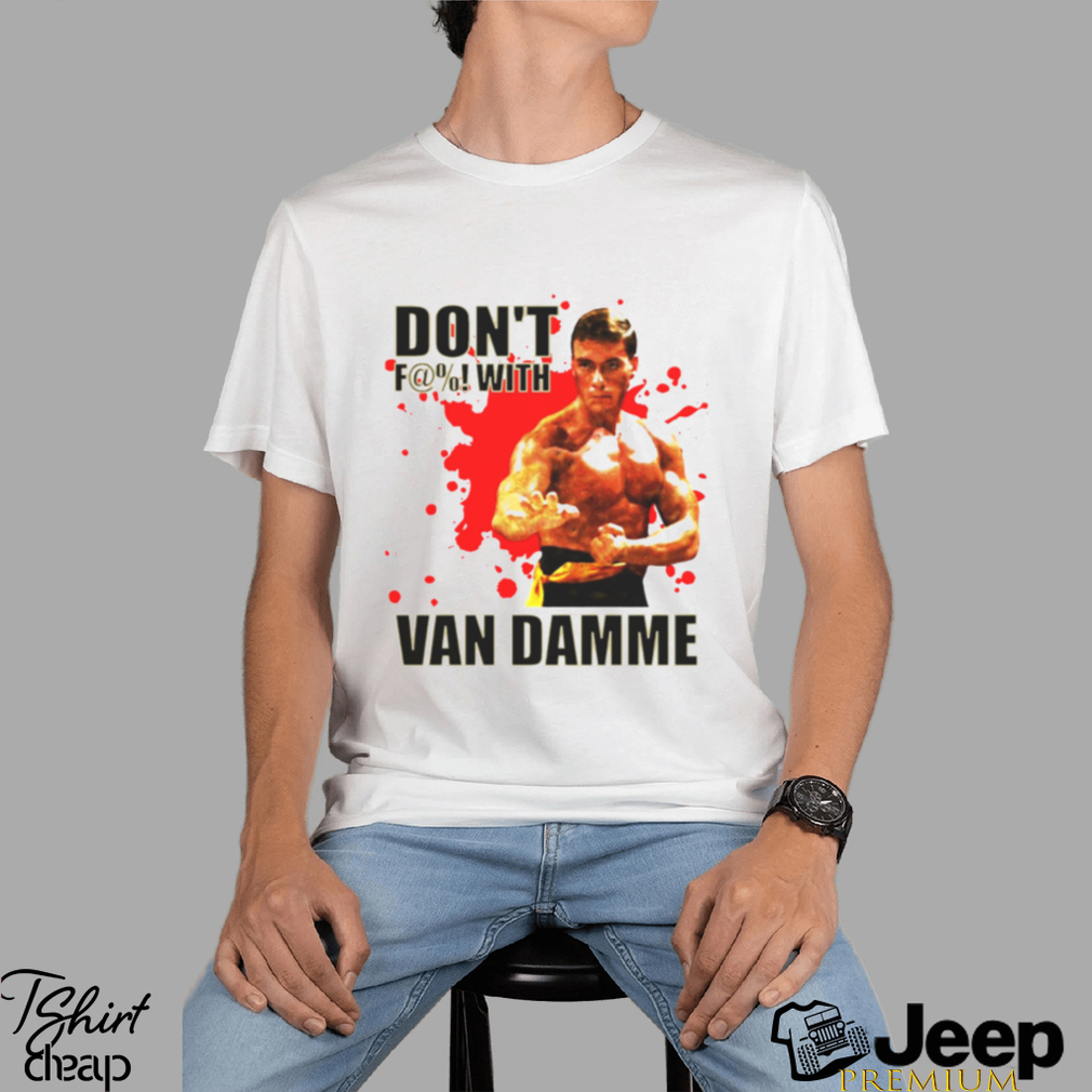 jean claude van damme t shirt