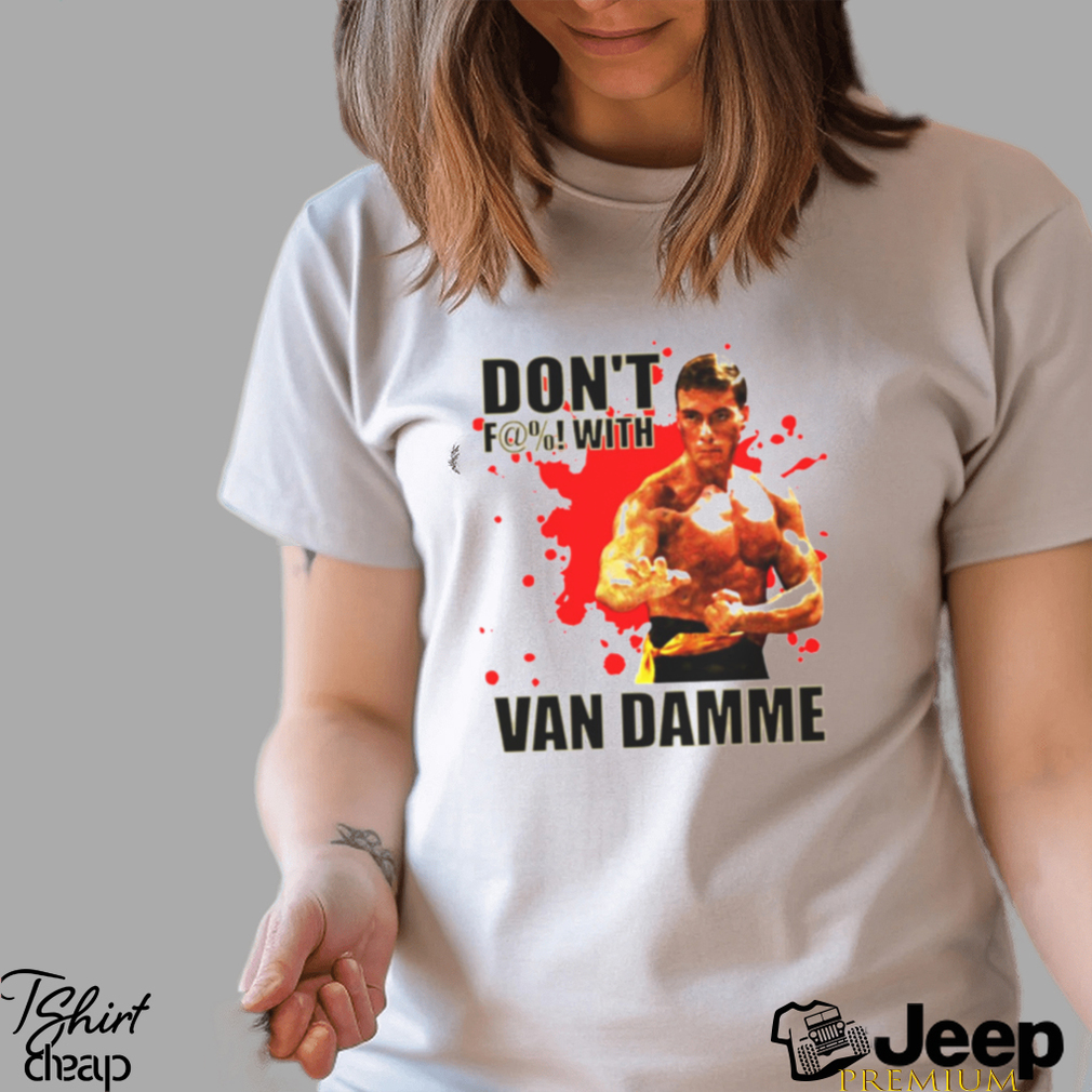 T shirt jean claude best sale van damme