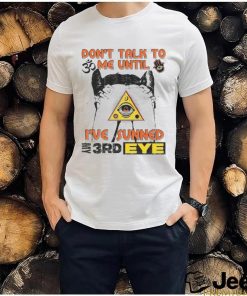 Don't Talk To Me Until I've Sunned My Third Eye shirt