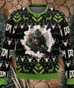 Doom V2 Ugly Christmas Sweater Holiday Party Sweater Christmas Gift