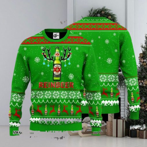 Dos Equis Reinbeer Christmas Ugly Christmas Sweater