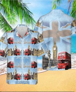 Double Decker Bus Routemasters Hawaiian Shirt