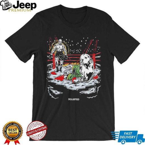 Doubted Fighting Place Christmas T Shirt