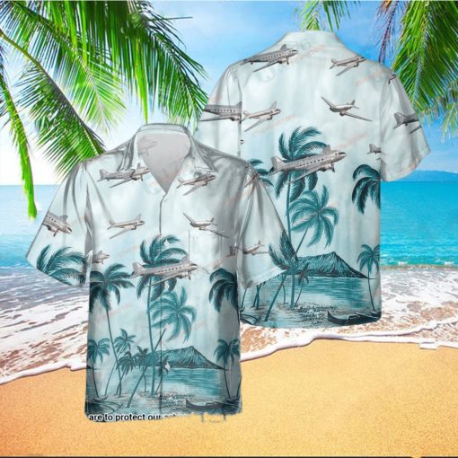 Douglas DC 3 Palmview Hawaiian Shirt