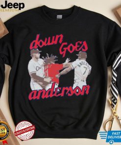 Down Goes Anderson fighting shirt