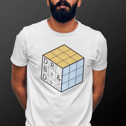 Dr B’s and D’s Puzzle Consortium rubik shirt