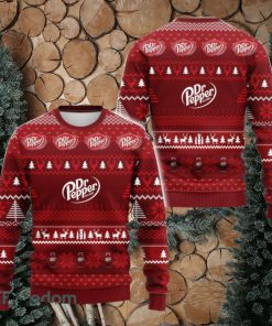 Dr Pepper Drink Ugly Christmas Sweater 3D All Over Printed Sweaters Christmas Gift