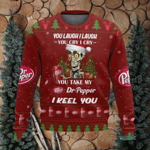 Dr Pepper Funny Christmas Gift Xmas 3D Sweater Cute Christmas Gift For Men And Women