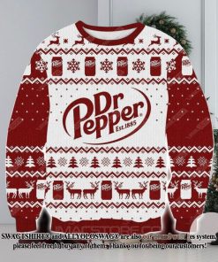 Dr Pepper Ugly Christmas Holiday Sweater