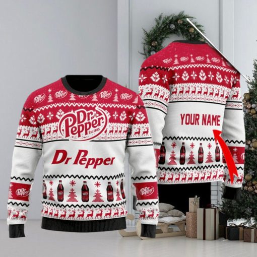 Dr Pepper Ugly Christmas Sweater