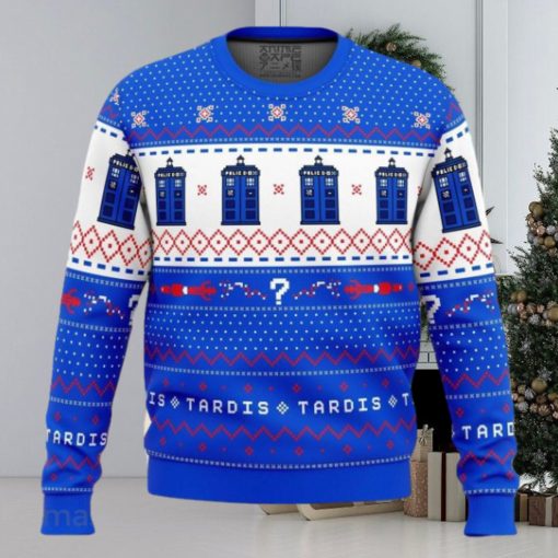 Dr Who Tardis Ugly Sweater Christmas Style Gift For Men And Women