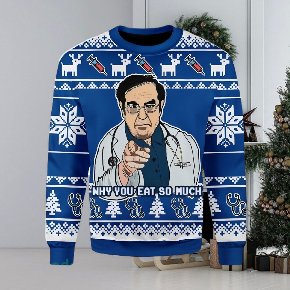 Dr Nowzaradan Ugly Christmas Sweater - Banantees