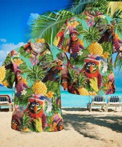 Dr. Teeth The Muppet Tropical Pineapple Hawaiian Shirt