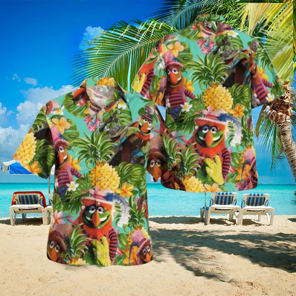 Atlanta Braves Fans Tiny Red Hibiscus Tropical 3D Hawaiian Shirt