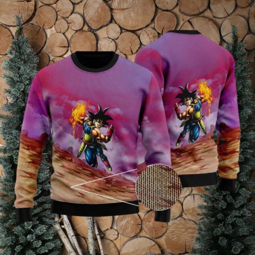 Dragon Ball Bardock Swift Attack Ugly Xmas Sweater