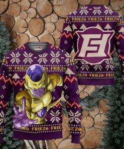 Dragon Ball Golden Frieza Ugly Christmas Sweaters