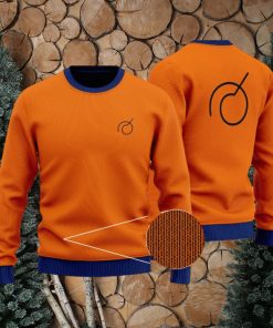 Dragon Ball Super Whis Goku Logo Orange Ugly Sweater