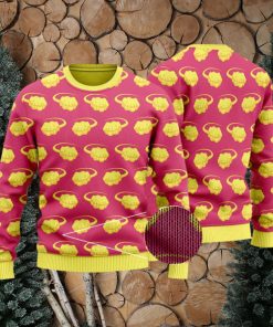 Dragon Ball Z Flying Nimbus Pattern Cute Ugly Sweater