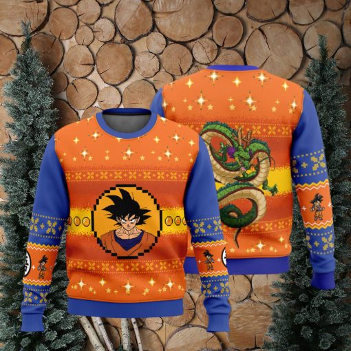 Dragon Ball Z Goku Christmas Ugly Christmas Sweater