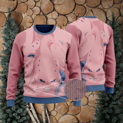 Dragon Ball Z Majin Buu Various Forms Ugly Sweater