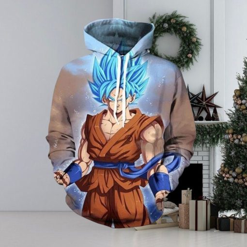 Dragon Ball Z Ssj Goku 3D Printed Hoodie Ver 1