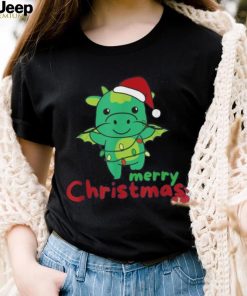 Dragon Merry Christmas Winter Animals Dragon Christmas Shirt