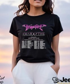 DragonForce And Amaranthe Tour 2024 Merch, DragonForce – Amaranthe Co Headline Tour 2024 Shirt, DragonForce Tour Dates 2024 Tickets Shirt