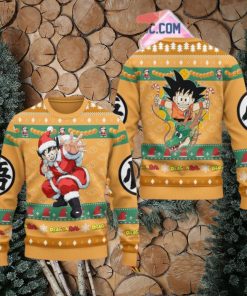 Dragonball Snow Merry Christmas Ugly Sweater