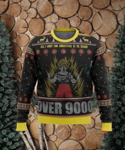 Dragonball Z Goku Over 9000 Ugly Christmas Sweaters