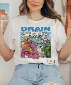 Drain Living Proof May 5 2023 Album poster shirt