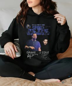 Drake And J. Cole It’s All A Blur Tour Big As The What 2023 Signatures T shirt