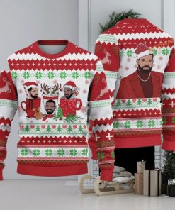 DrakeLove Christmas Knitted Matching Christmas Sweater 3D, Xmas Gifts