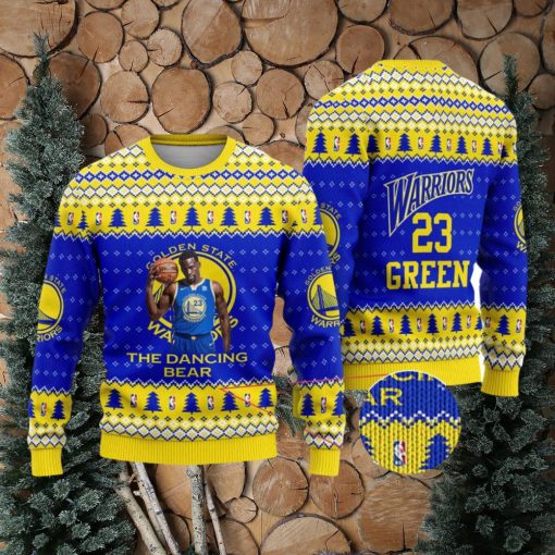 Draymond Green Golden States Warriors NBA Christmas Ugly Sweater