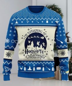 Dream Of A Hogwarts Harry Potter Ugly Christmas Sweater 3D Printed Men And Women Holiday Gift