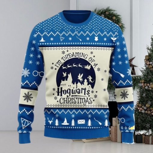 Dream Of A Hogwarts Harry Potter Ugly Christmas Sweater 3D Printed Men And Women Holiday Gift