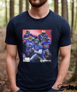 Dream Team Of Michael Vick For Alvin Kamara Justin Jefferson Drake London Travis Kelce On The NFL Madden 24 Cover Athlete Unisex T Shirt