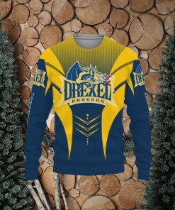 Drexel Dragons Football American Best Gift 3D Sweater Christmas Gift Ideas All Over Printed