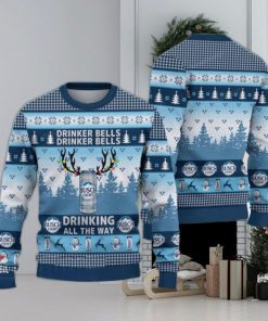 Drinker Bells Busch Light Ugly Christmas Sweater