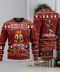 Drinker Bells Captain Morgan Ugly Christmas Sweater