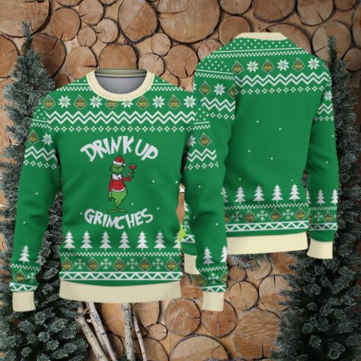 Drinkup Grinches Green Ugly Christmas Sweater Funny Christmas Gift