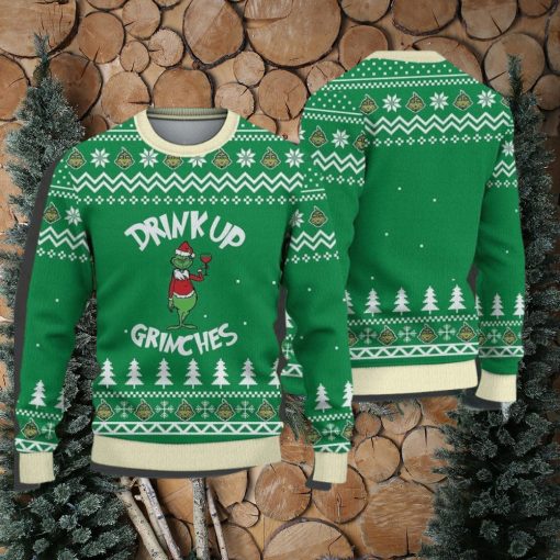 Drinkup Grinchess Ugly Christmas Sweater