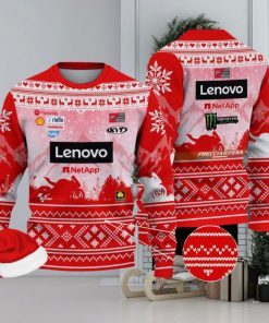 Ducati Lenovo Team Racing Moto Ugly Christmas Sweater For Men And Women