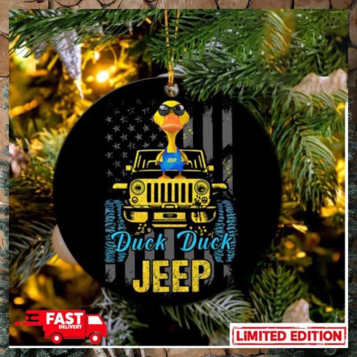 Duck Jeep Ornament Tree Decorations Perfect Gift For Holiday