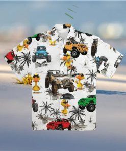 Duck Jeep Tropical Hawaiian Shirt