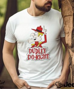 Dudley Do Right Rocky And Bullwinkle Red shirt