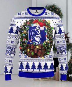 Duke Blue Devils Christmas Ugly Sweater 3D Christmas Xmas Sweater