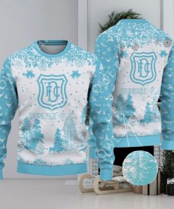 Dundee F.C. SPFL Scottish Snow Fall Pine Ugly sweater